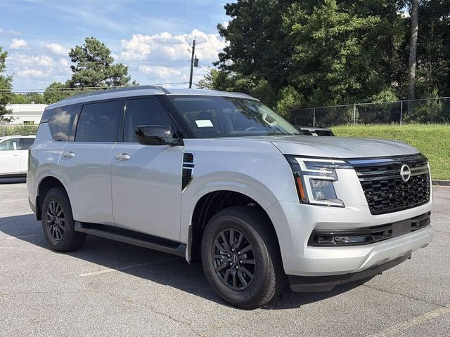 2026 Brilliant Silver Metallic Nissan Armada SV RWD SUV