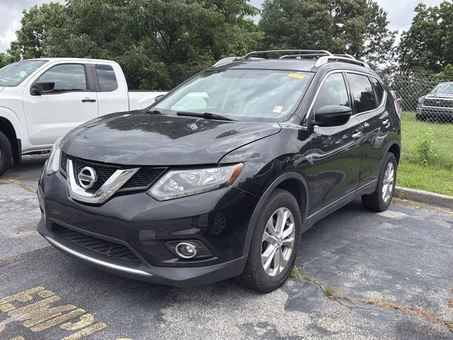 2016 Magnetic Black Nissan Rogue SV FWD SUV