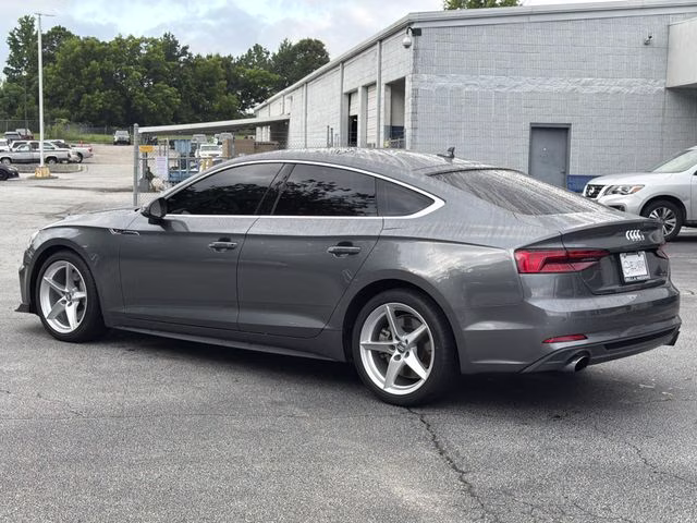 2018 Monsoon Gray Metallic Audi A5 2.0T Premium Plus AWD Hatchback