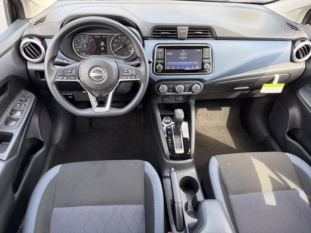 2025 Gun Metallic Nissan Versa 1.6 SV FWD Sedan