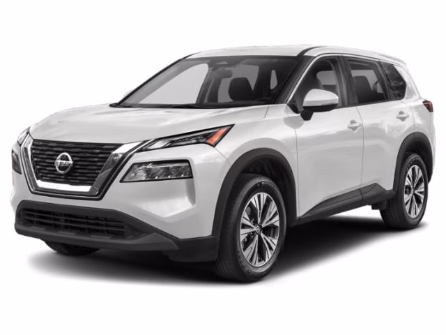2021 Pearl White Tricoat Nissan Rogue SV FWD SUV