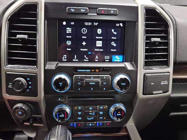 2018 Blue Jeans Metallic Ford F-150 Lariat 4X4 Truck