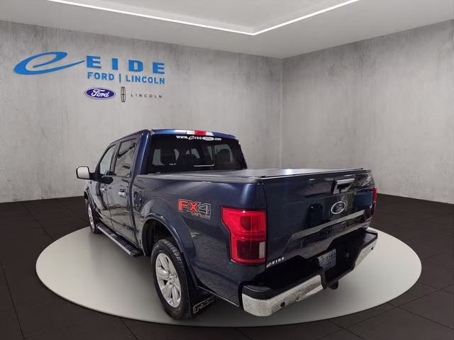 2018 Blue Jeans Metallic Ford F-150 Lariat 4X4 Truck