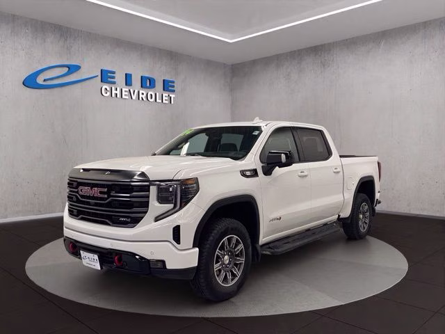 2024 Summit White GMC Sierra 1500 AT4 4X4 Truck