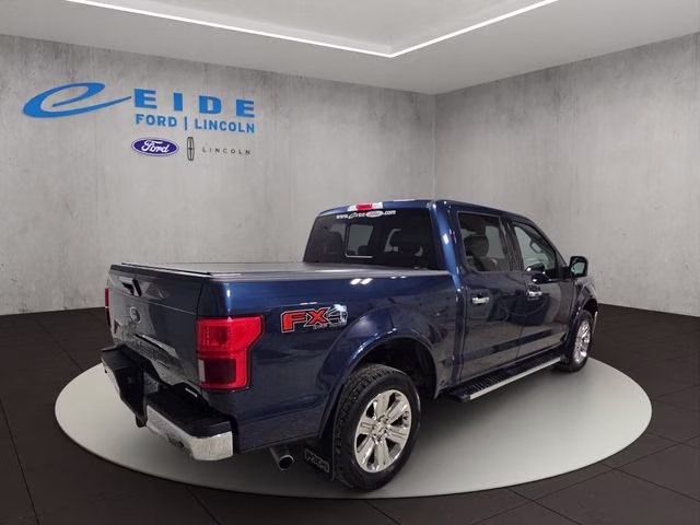 2018 Blue Jeans Metallic Ford F-150 Lariat 4X4 Truck