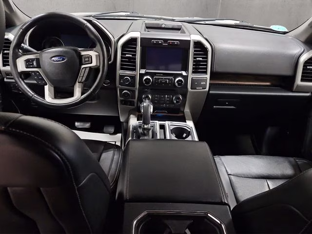 2018 Blue Jeans Metallic Ford F-150 Lariat 4X4 Truck