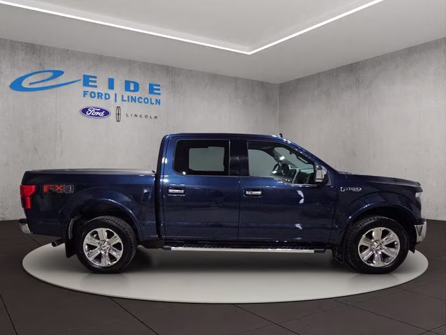 2018 Blue Jeans Metallic Ford F-150 Lariat 4X4 Truck