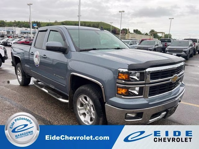 2015 Slate Gray Metallic Chevrolet Silverado 1500 LT 4X4 Truck