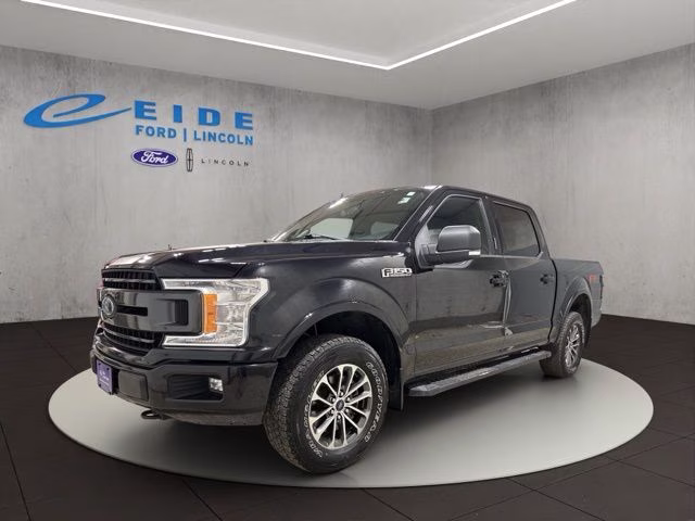 2019 Agate Black Metallic Ford F-150 XLT 4X4 Truck
