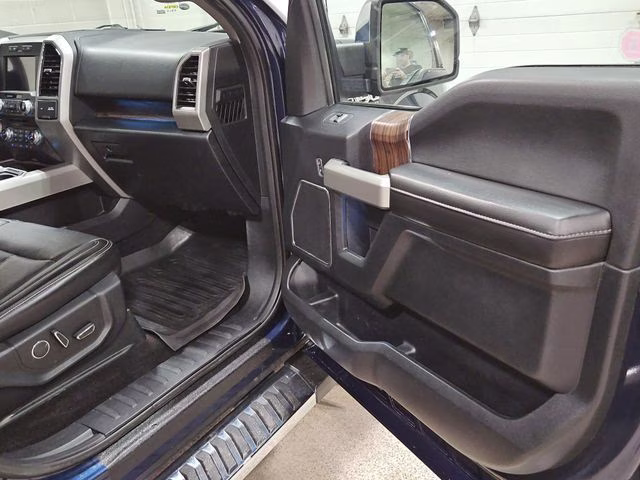 2018 Blue Jeans Metallic Ford F-150 Lariat 4X4 Truck