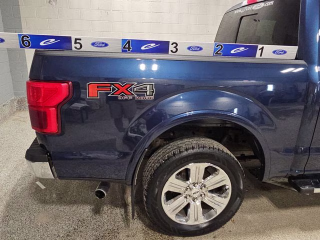 2018 Blue Jeans Metallic Ford F-150 Lariat 4X4 Truck