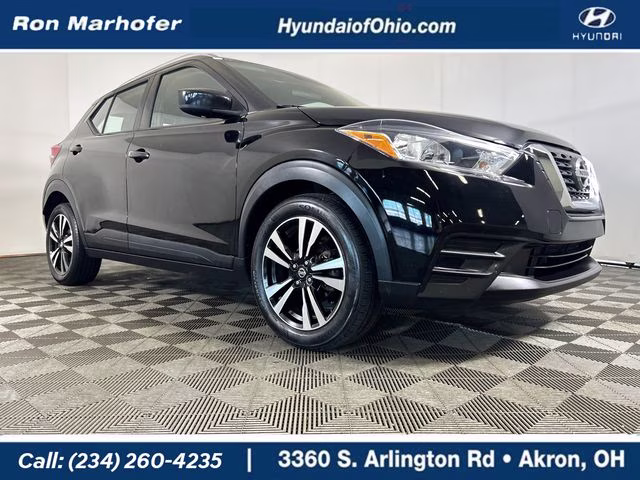 2019 Super Black Nissan Kicks SV FWD SUV