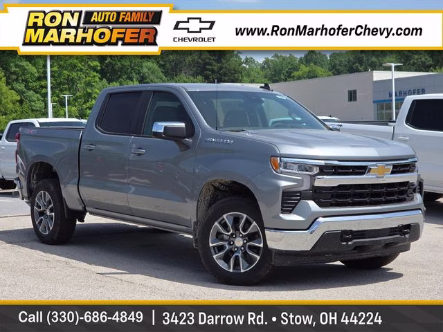 2026 Sterling Gray Metallic Chevrolet Silverado 1500 LT 4X4 Truck