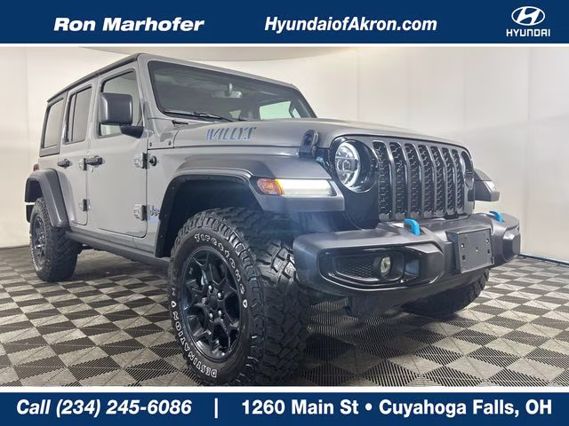 2023 Sting-Gray Clearcoat Jeep Wrangler Willys 4xe 4X4 SUV