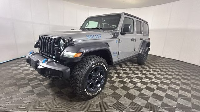2023 Sting-Gray Clearcoat Jeep Wrangler Willys 4xe 4X4 SUV