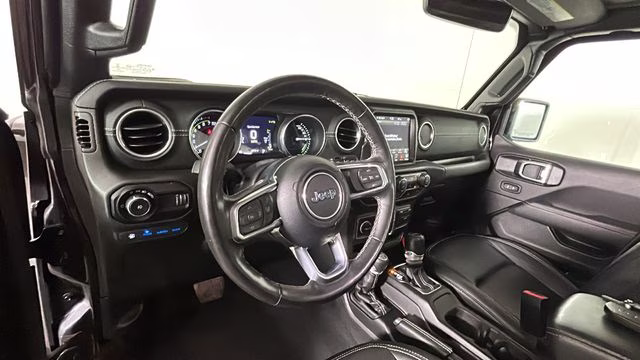 2023 Black Clearcoat Jeep Wrangler Sahara 4xe 4X4 SUV