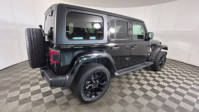 2023 Black Clearcoat Jeep Wrangler Sahara 4xe 4X4 SUV