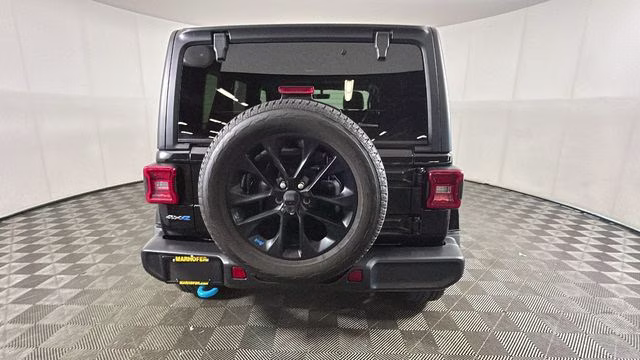 2023 Black Clearcoat Jeep Wrangler Sahara 4xe 4X4 SUV