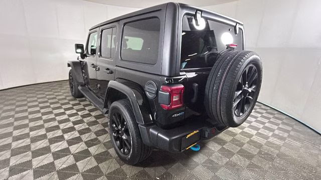 2023 Black Clearcoat Jeep Wrangler Sahara 4xe 4X4 SUV