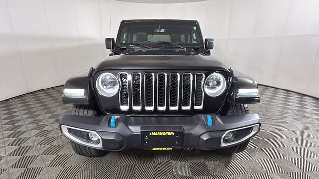 2023 Black Clearcoat Jeep Wrangler Sahara 4xe 4X4 SUV