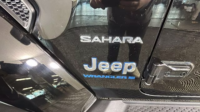 2023 Black Clearcoat Jeep Wrangler Sahara 4xe 4X4 SUV