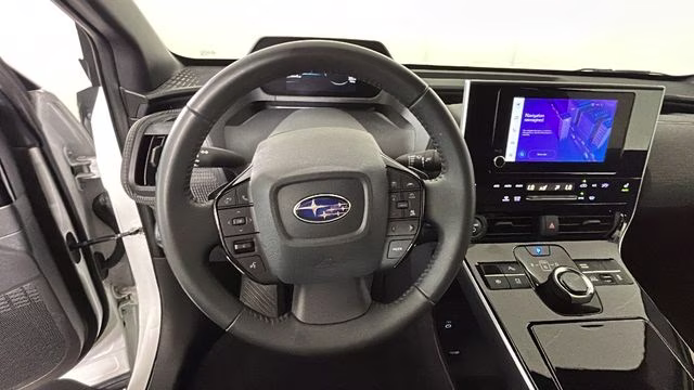 2023 Cosmic White Pearl Subaru Solterra Premium AWD SUV