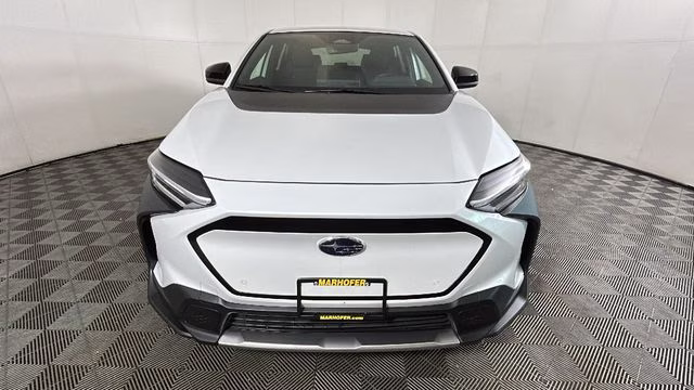 2023 Cosmic White Pearl Subaru Solterra Premium AWD SUV