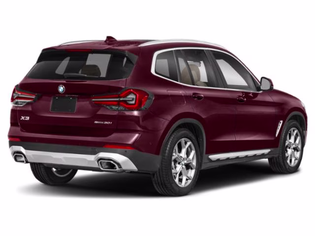 2022 Red Metallic BMW X3 xDrive30i AWD SUV