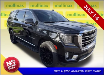 2021 Onyx Black GMC Yukon SLT 4X4 SUV