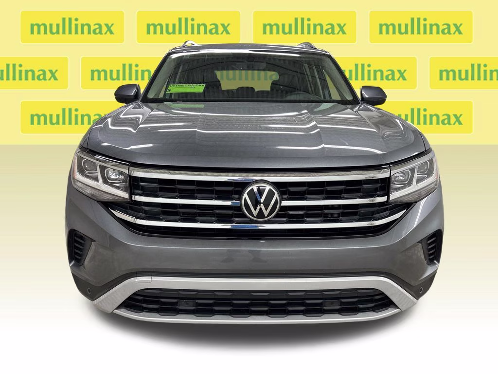 2022 Platinum Gray Metallic Volkswagen Atlas 3.6L V6 SE w/Technology FWD SUV