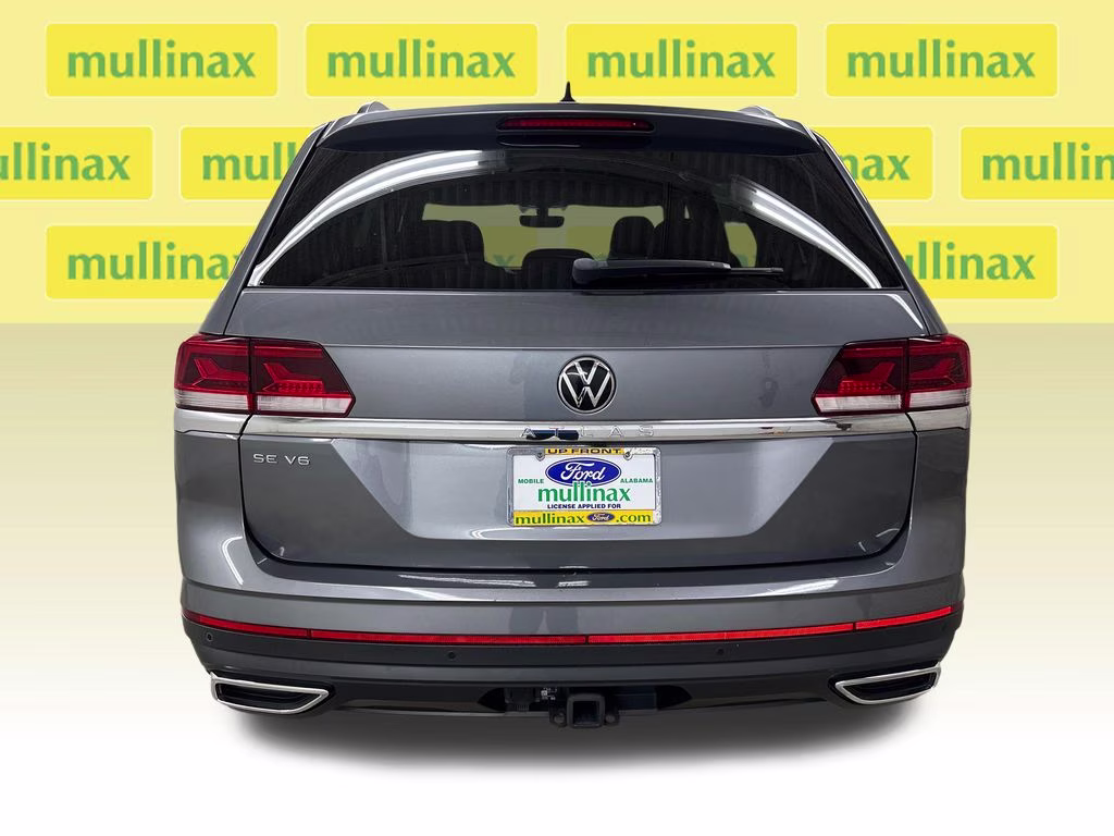 2022 Platinum Gray Metallic Volkswagen Atlas 3.6L V6 SE w/Technology FWD SUV