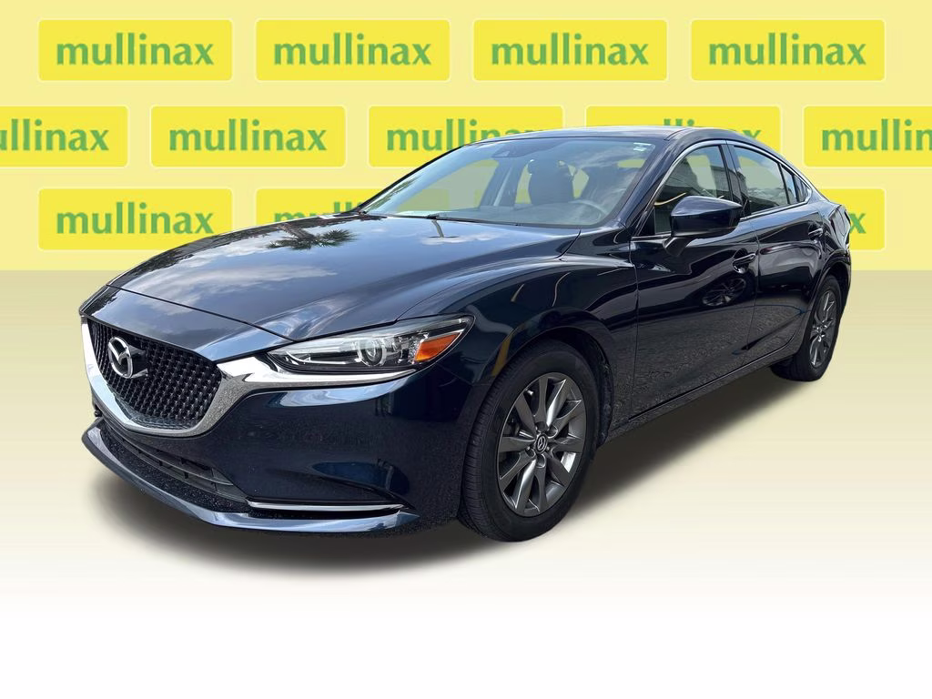 2018 Deep Crystal Blue Mazda Mazda6 Sport FWD Sedan