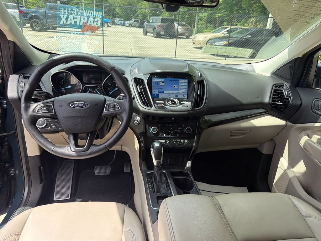 2019 Sea Green Ford Escape Titanium FWD SUV