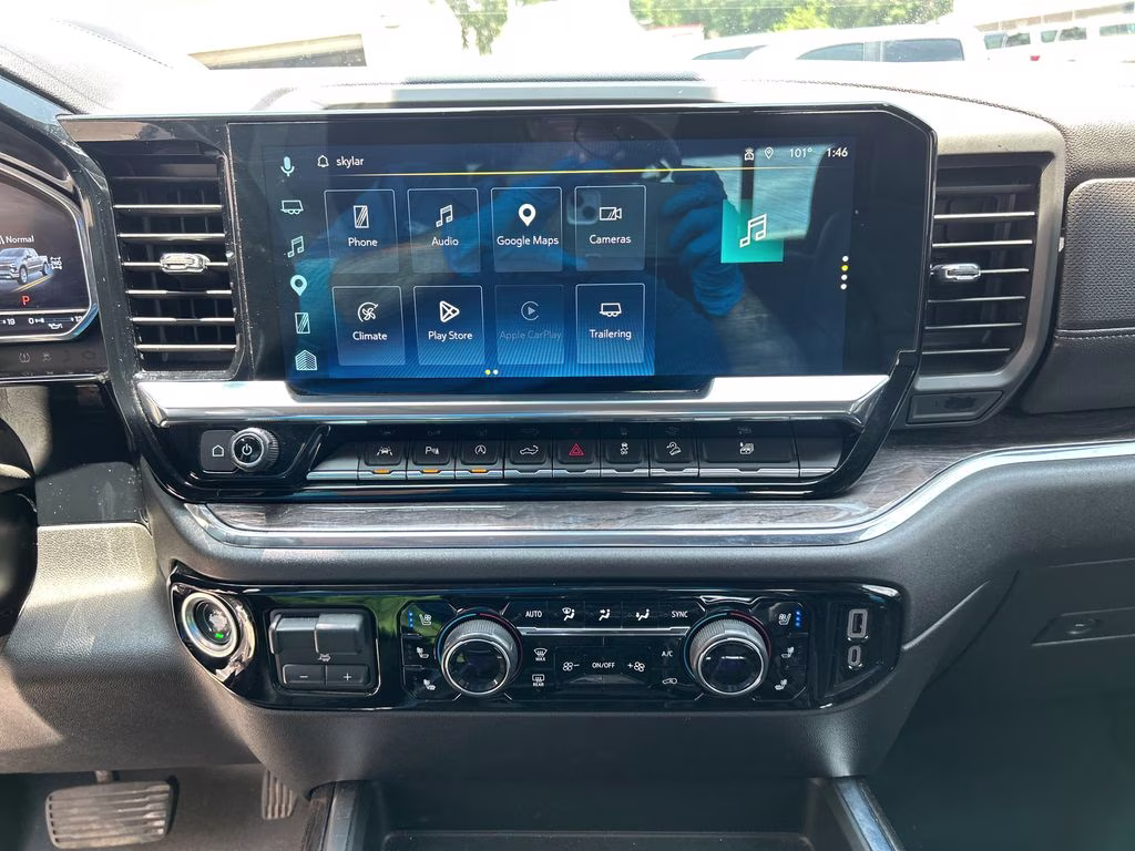 2024 Sterling Gray Metallic Chevrolet Silverado 1500 LTZ 4X4 Truck