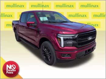 2026 Ruby Red Metallic Tinted Clearcoat Ford F-150 Lariat 4X4 Truck