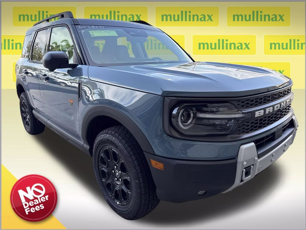 2026 Azure Gray Met Tri-Coat Ford Bronco Sport Badlands 4X4 SUV