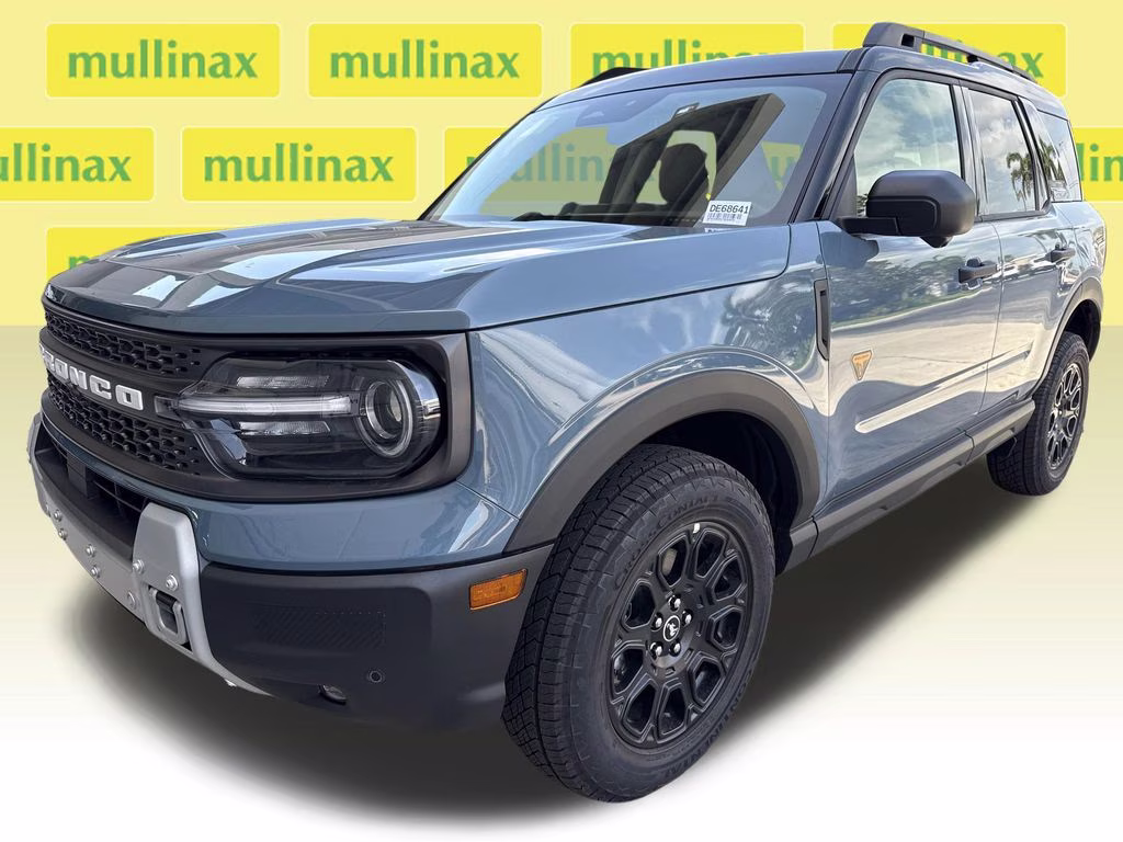 2026 Azure Gray Met Tri-Coat Ford Bronco Sport Badlands 4X4 SUV