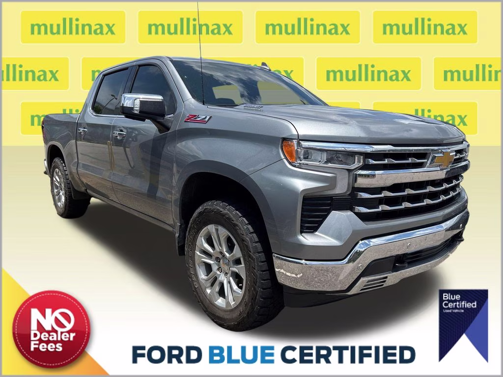2024 Sterling Gray Metallic Chevrolet Silverado 1500 LTZ 4X4 Truck