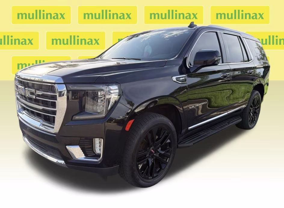 2021 Onyx Black GMC Yukon SLT 4X4 SUV