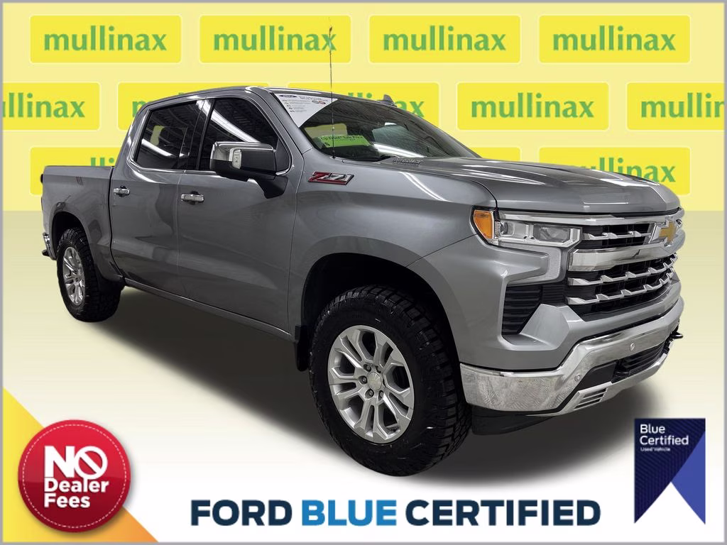 2024 Sterling Gray Metallic Chevrolet Silverado 1500 LTZ 4X4 Truck
