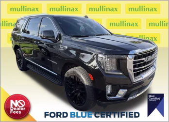 2021 Onyx Black GMC Yukon SLT 4X4 SUV