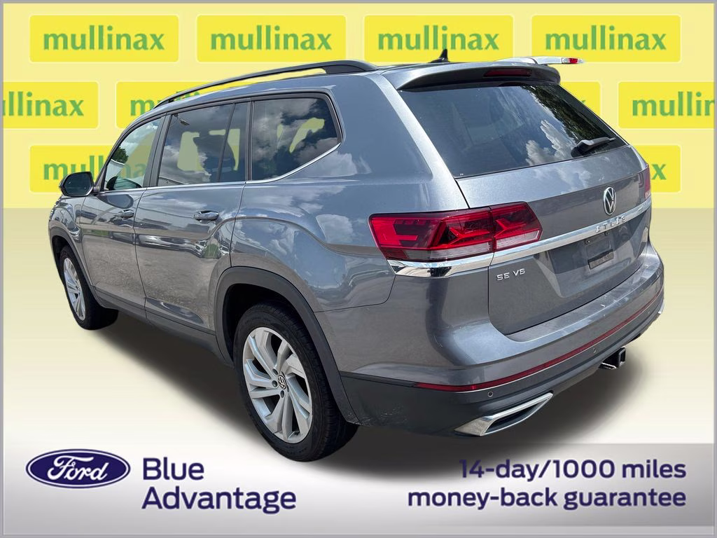 2022 Platinum Gray Metallic Volkswagen Atlas 3.6L V6 SE w/Technology FWD SUV