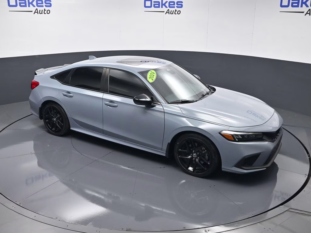 2024 Sonic Gray Pearl Honda Civic Si Base FWD Sedan