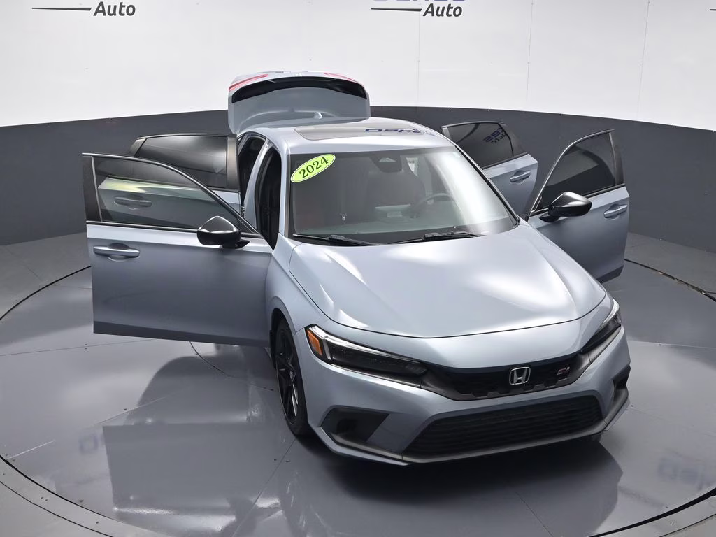 2024 Sonic Gray Pearl Honda Civic Si Base FWD Sedan