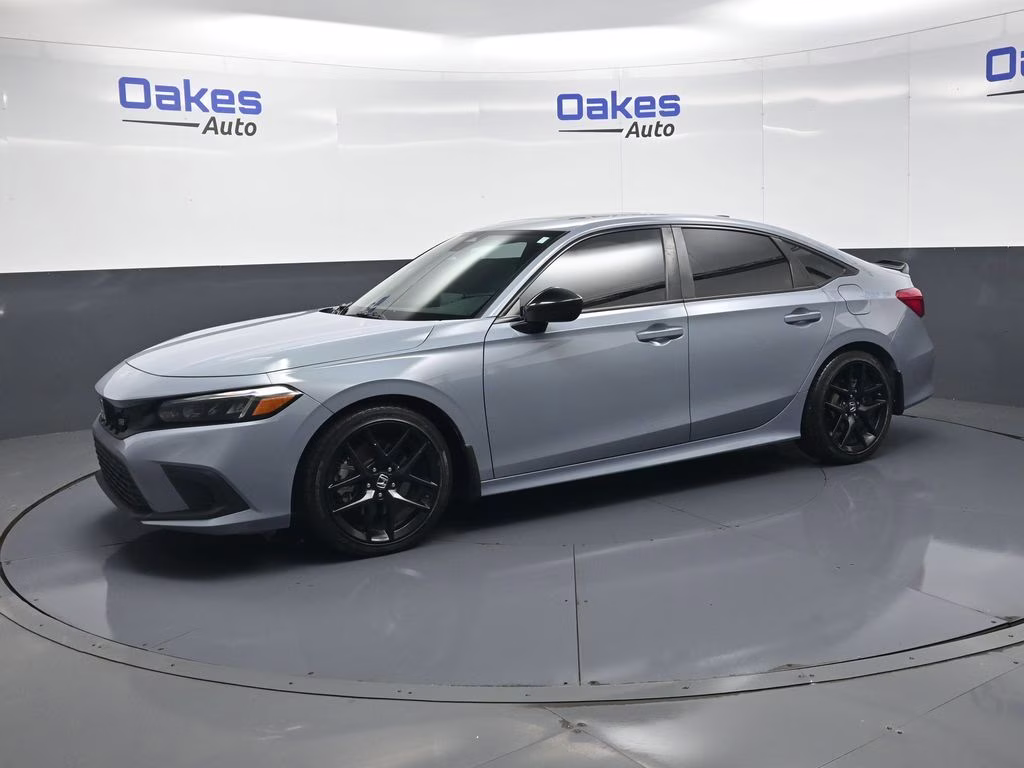 2024 Sonic Gray Pearl Honda Civic Si Base FWD Sedan