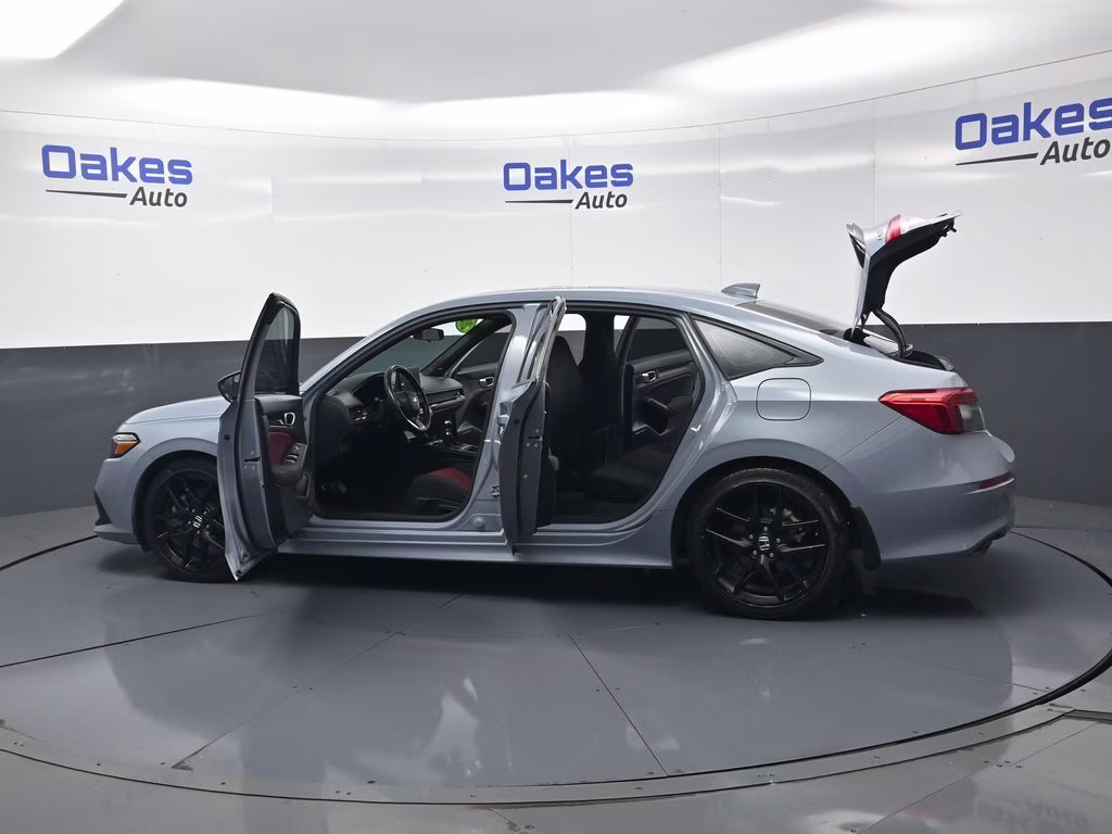 2024 Sonic Gray Pearl Honda Civic Si Base FWD Sedan
