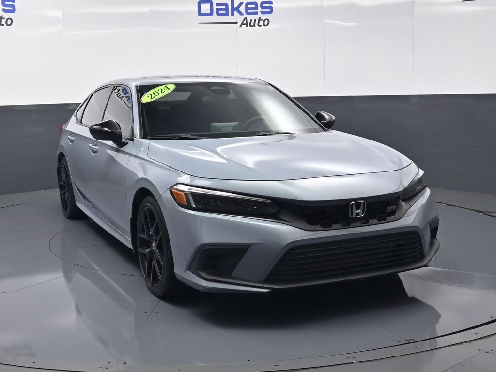 2024 Sonic Gray Pearl Honda Civic Si Base FWD Sedan