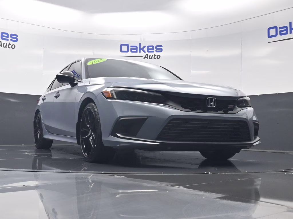 2024 Sonic Gray Pearl Honda Civic Si Base FWD Sedan