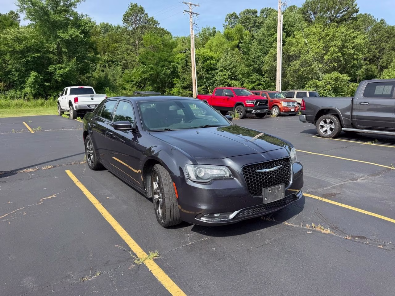 2017 Jazz Blue Pearlcoat Chrysler 300 300S AWD Sedan