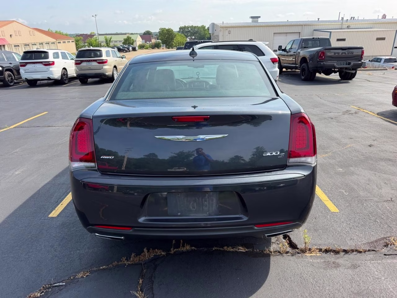 2017 Jazz Blue Pearlcoat Chrysler 300 300S AWD Sedan
